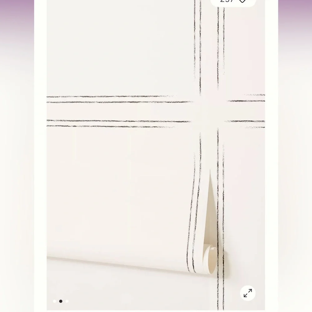 2 / Anthropologie Magnolia Home Hopscotch Wallpaper #2